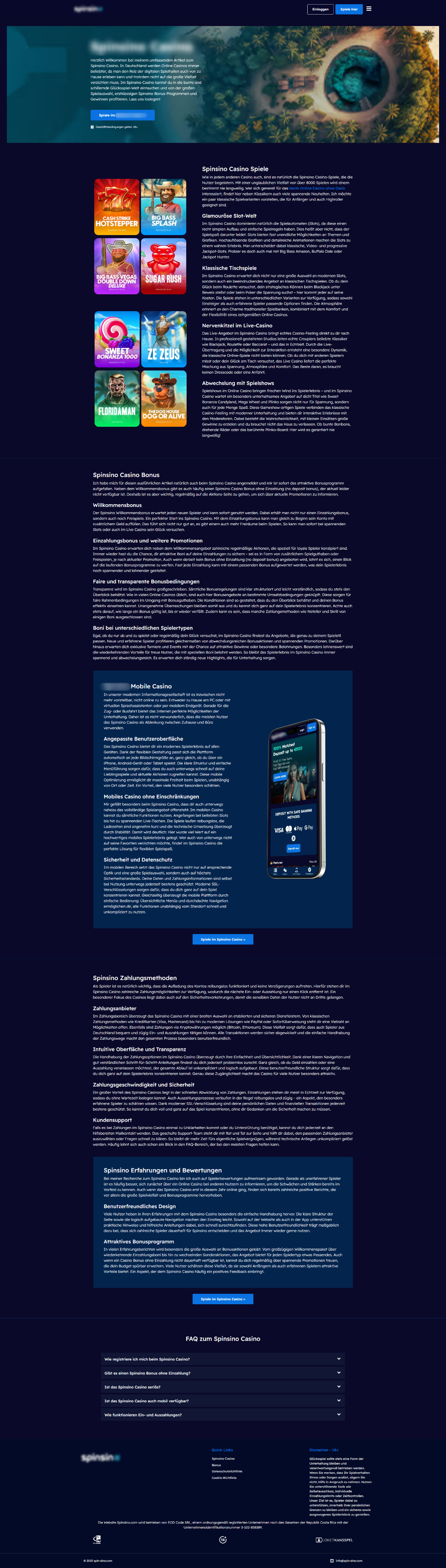 E-Commerce website template